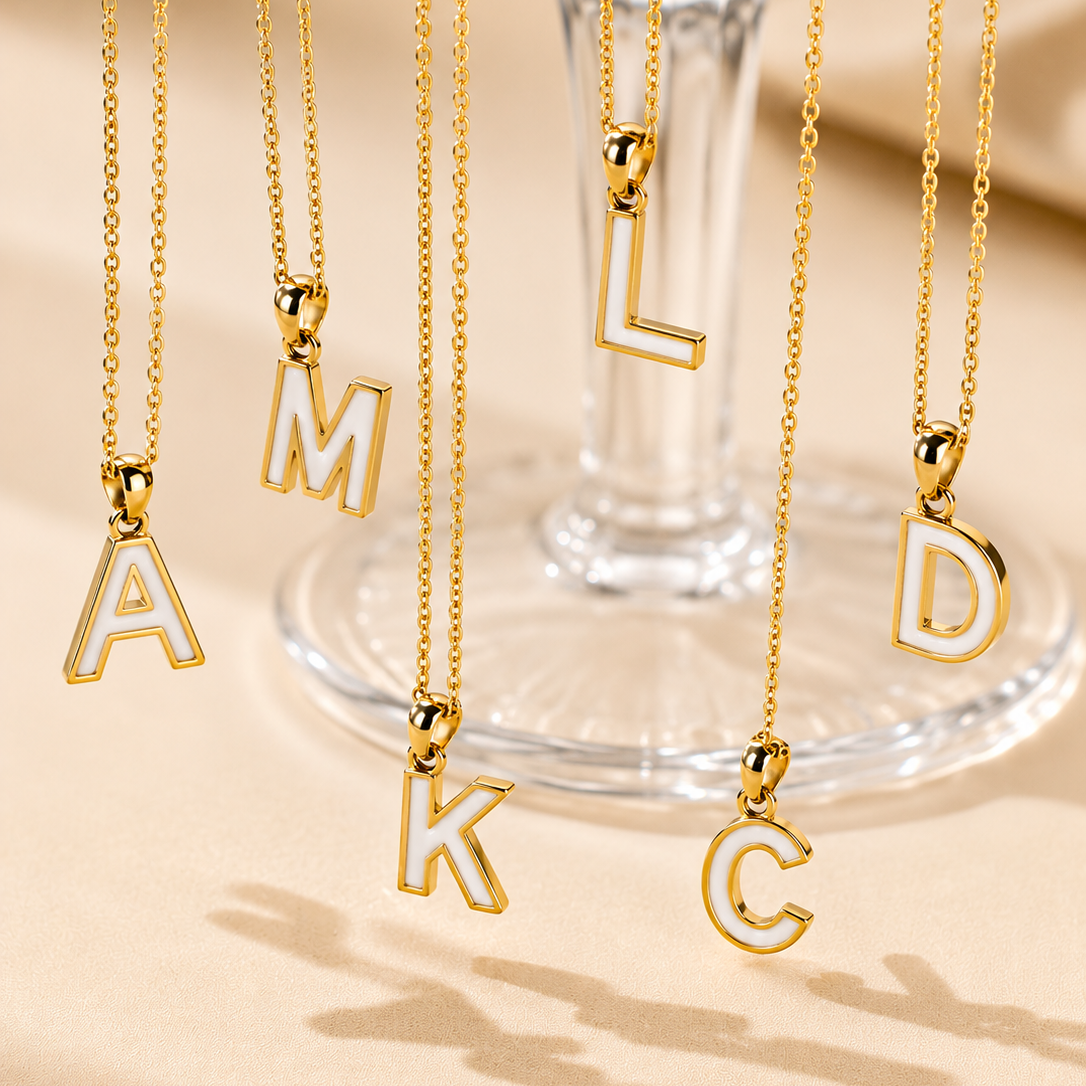 Letters of Love 14K Gold Filled Necklace - DIY Kit